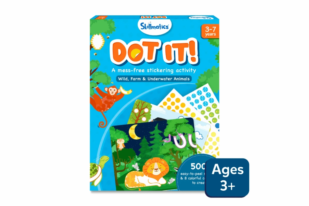 Dot it!: Wild, Farm & Underwater Animals