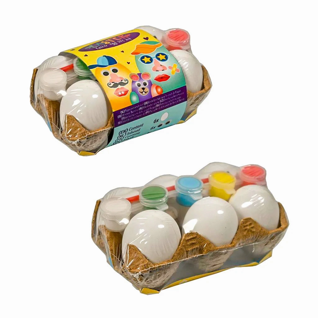 Easter Eggs Craft Set 6 Pieces