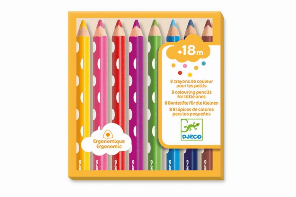 Easy-Grip Colouring Pencils (Set of 8)