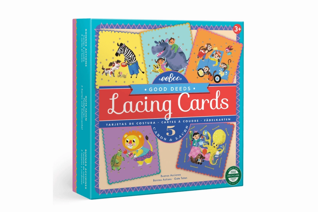 eeBoo Lacing Cards
