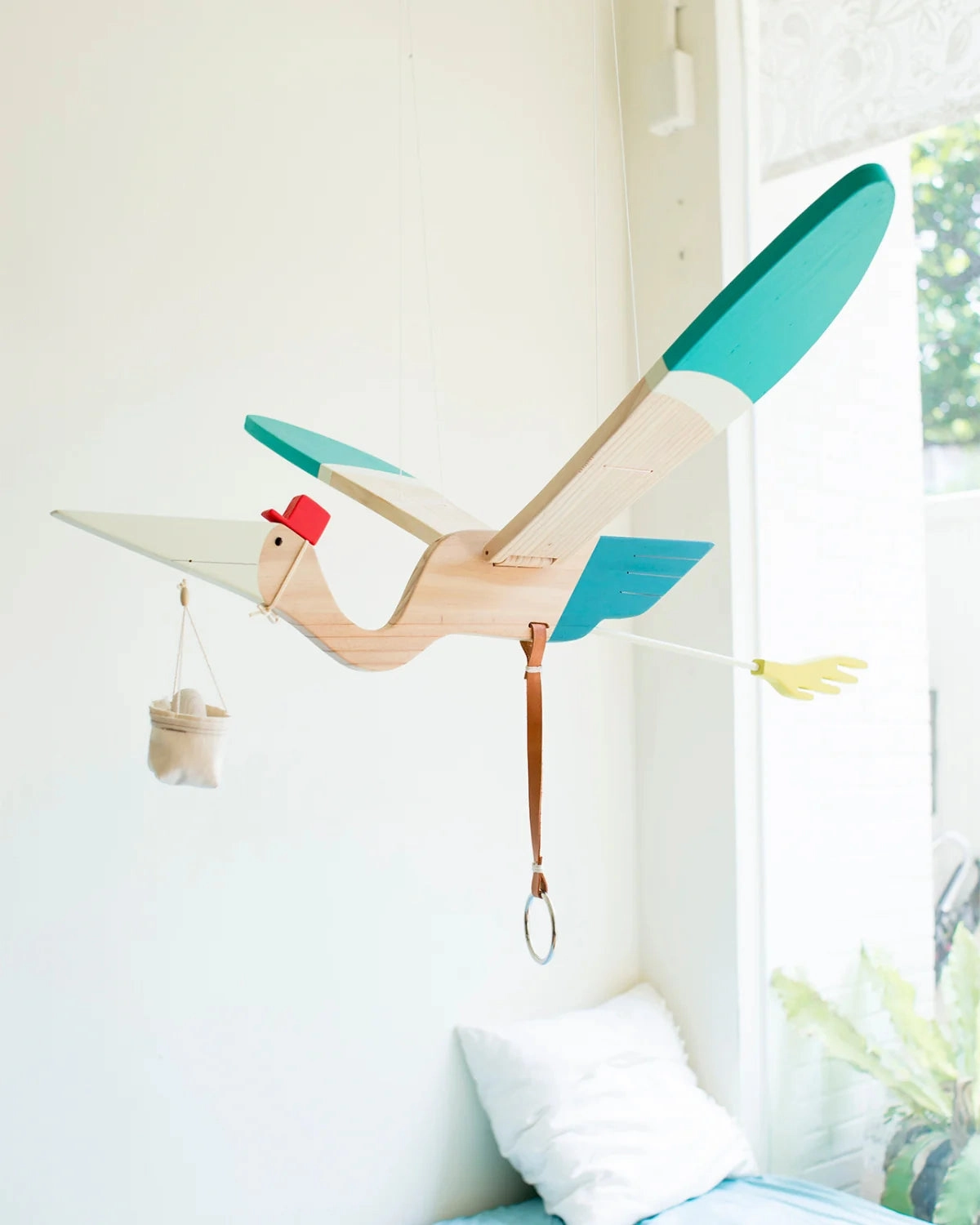 Eguchi Toys Mobile Stork, Large