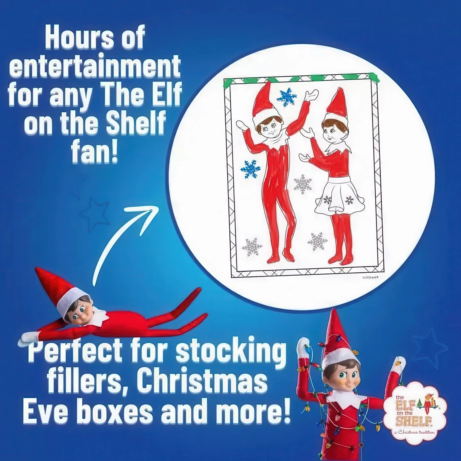 Elf on The Shelf Activity Pack - Christmas Edition