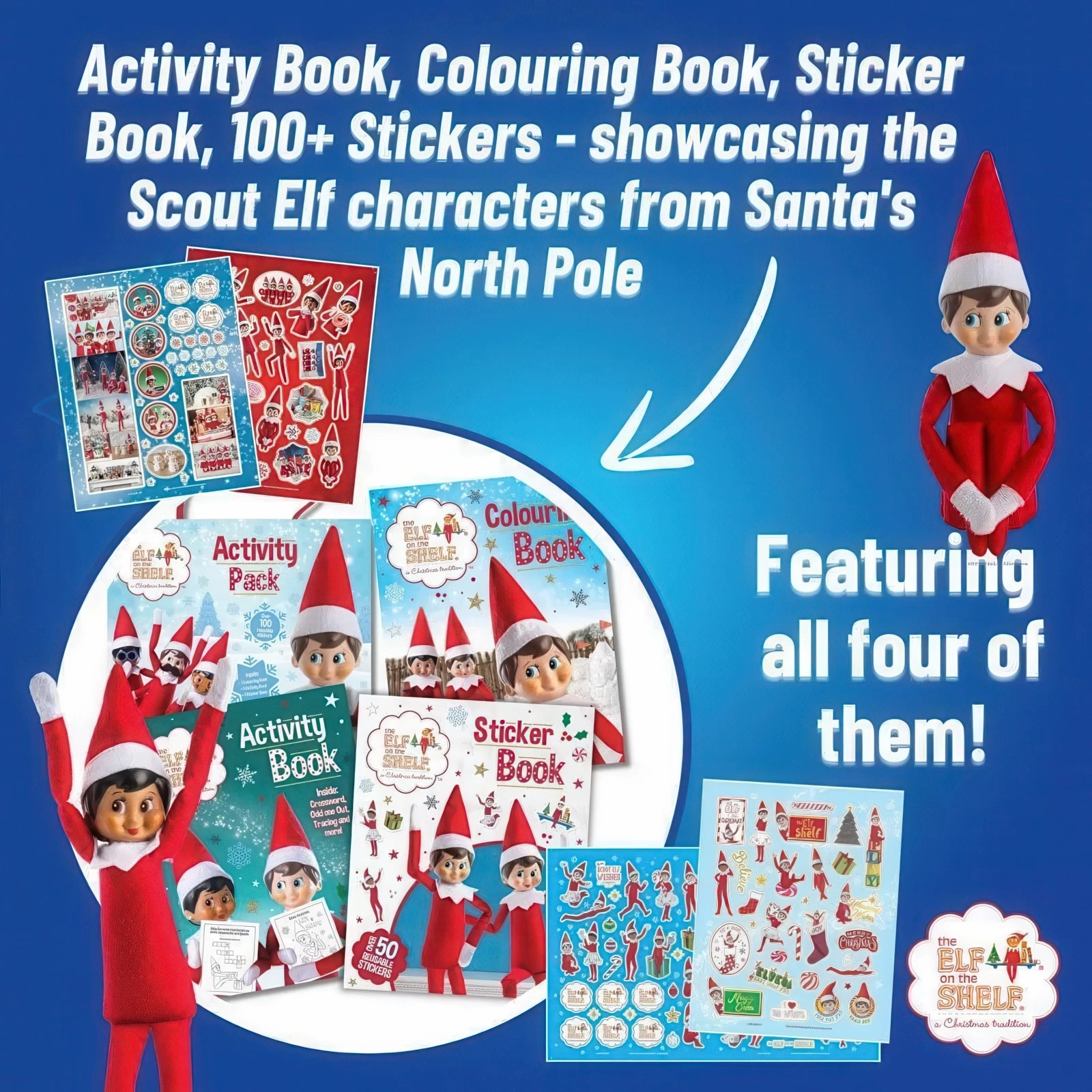 Elf on The Shelf Activity Pack - Christmas Edition