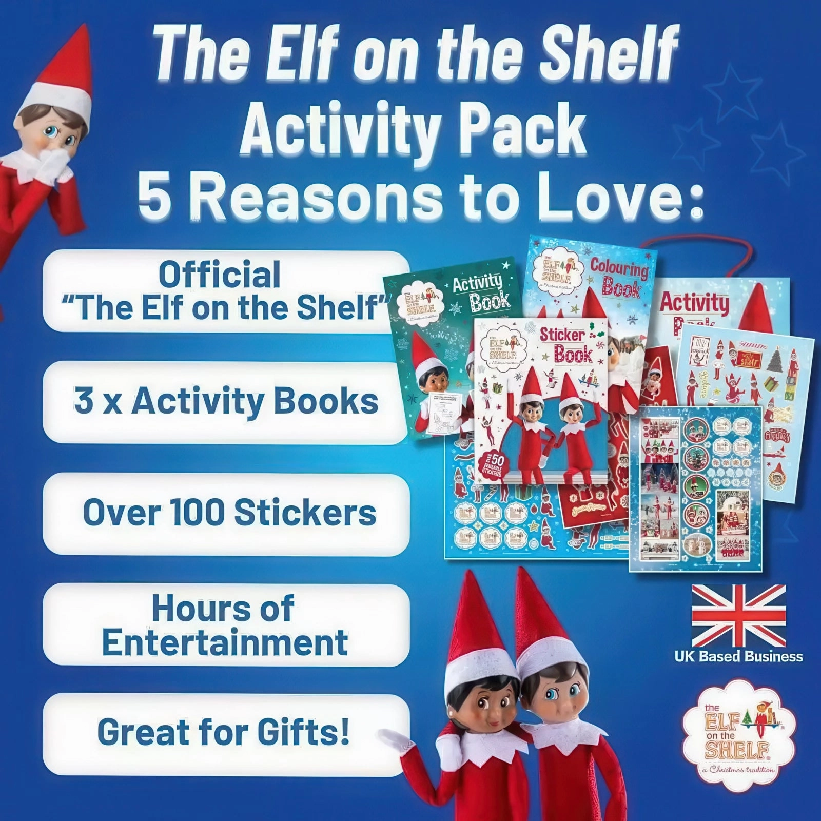 Elf on The Shelf Activity Pack - Christmas Edition
