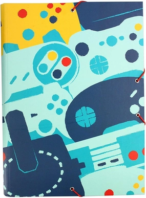 Erik Grupo Folder Elasticated A4 Gamer New Collection