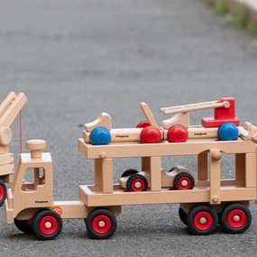 Fagus Wooden Car Transporter