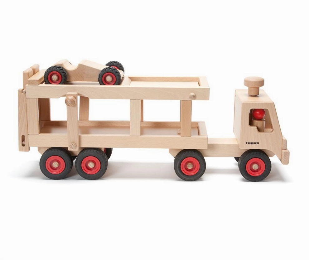 Fagus Wooden Car Transporter