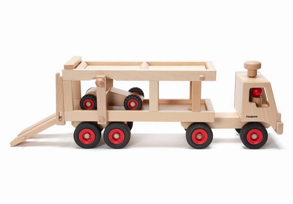 Fagus Wooden Car Transporter
