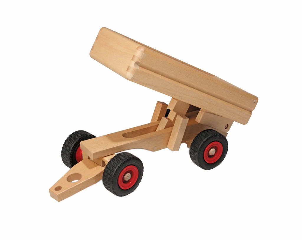 Fagus Wooden Dump Truck Trailer