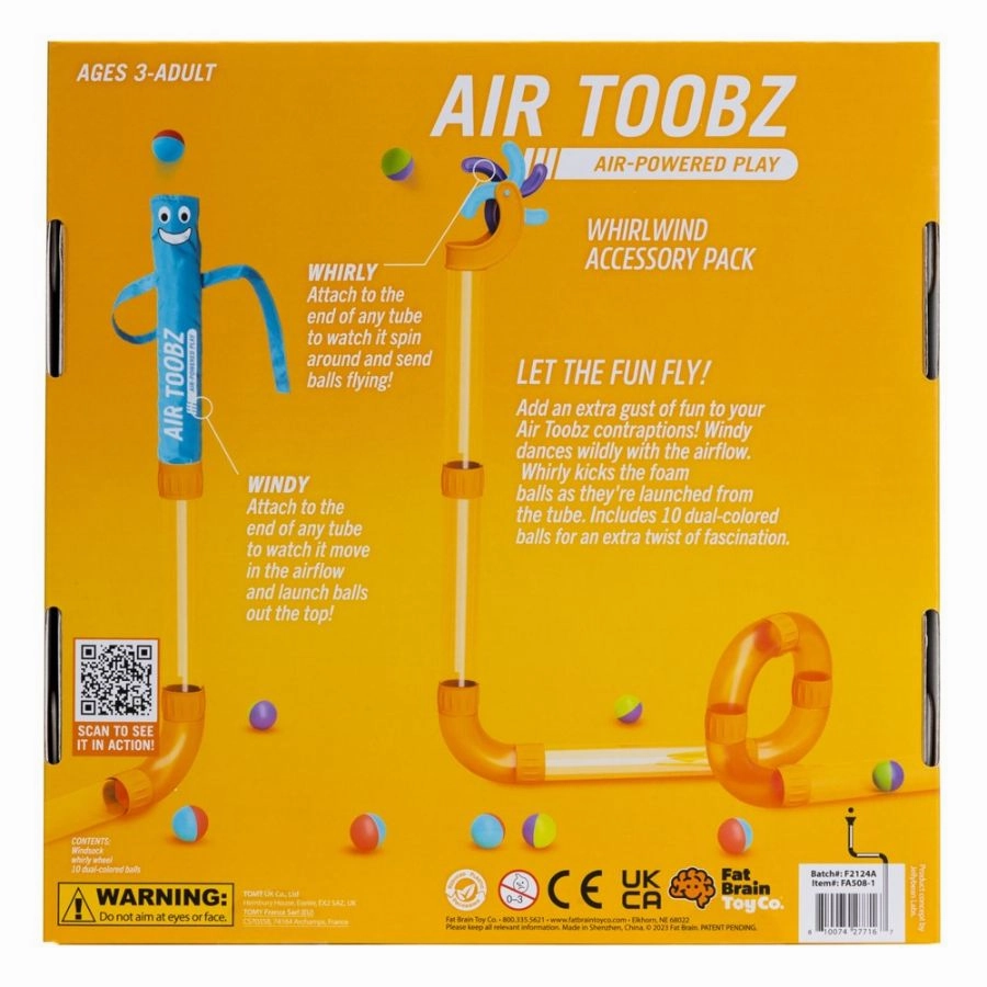 Fat Brain Toy Co - Air Toobz Whirlwind Accessory Pack