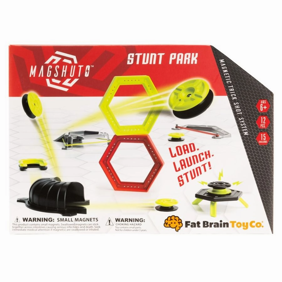 Fat Brain Toy Co - Magshuto Stunt Park