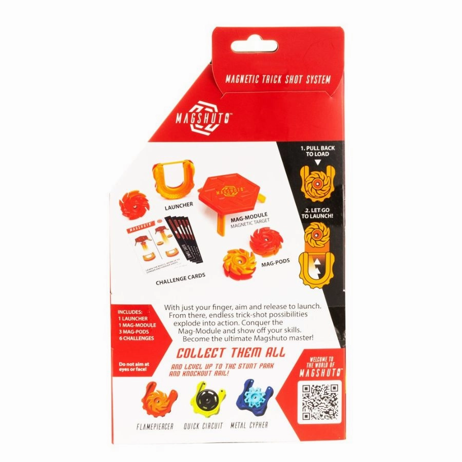 Fat Brain Toy Co Magshuto Mag-Kit Flamepiercer