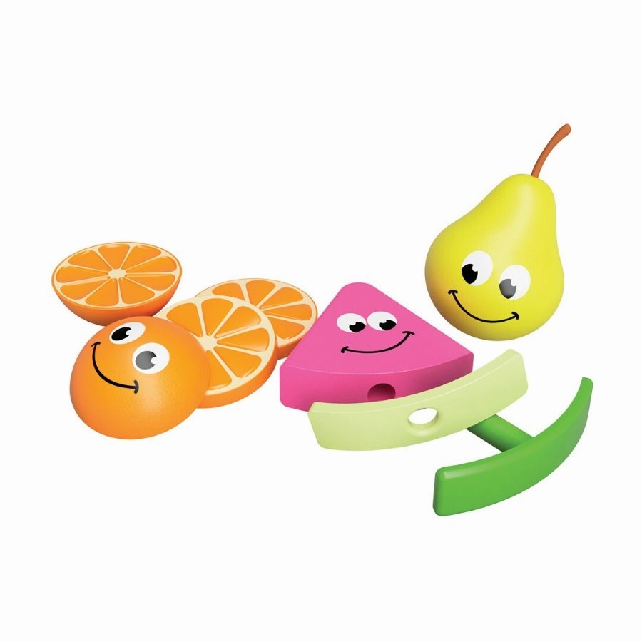 Fat Brain Toys - Fruit Friends 3 in 1 Toddler Toy