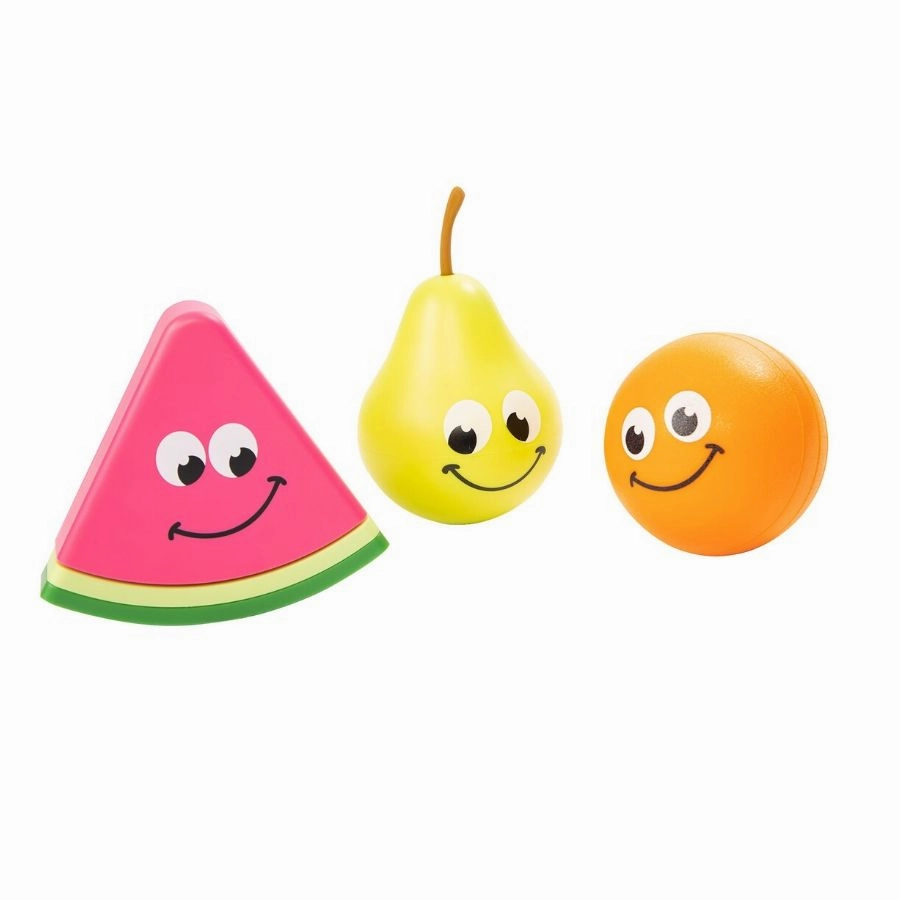 Fat Brain Toys - Fruit Friends 3 in 1 Toddler Toy