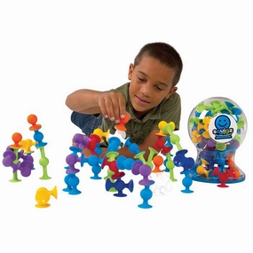 Fat Brain Toys Co - Deluxe Squigz 50 Pieces