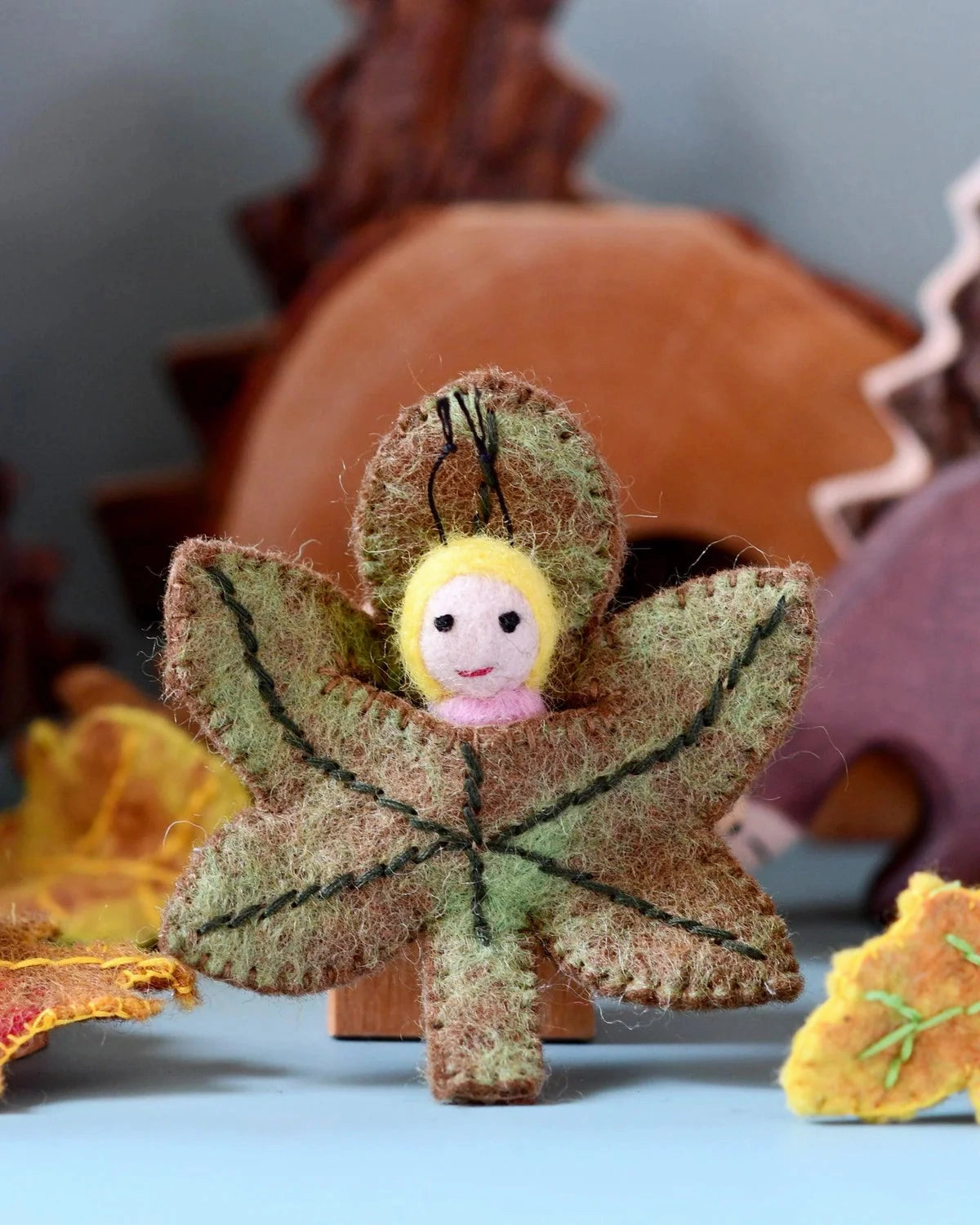 Felt Chestnut Leaf Baby