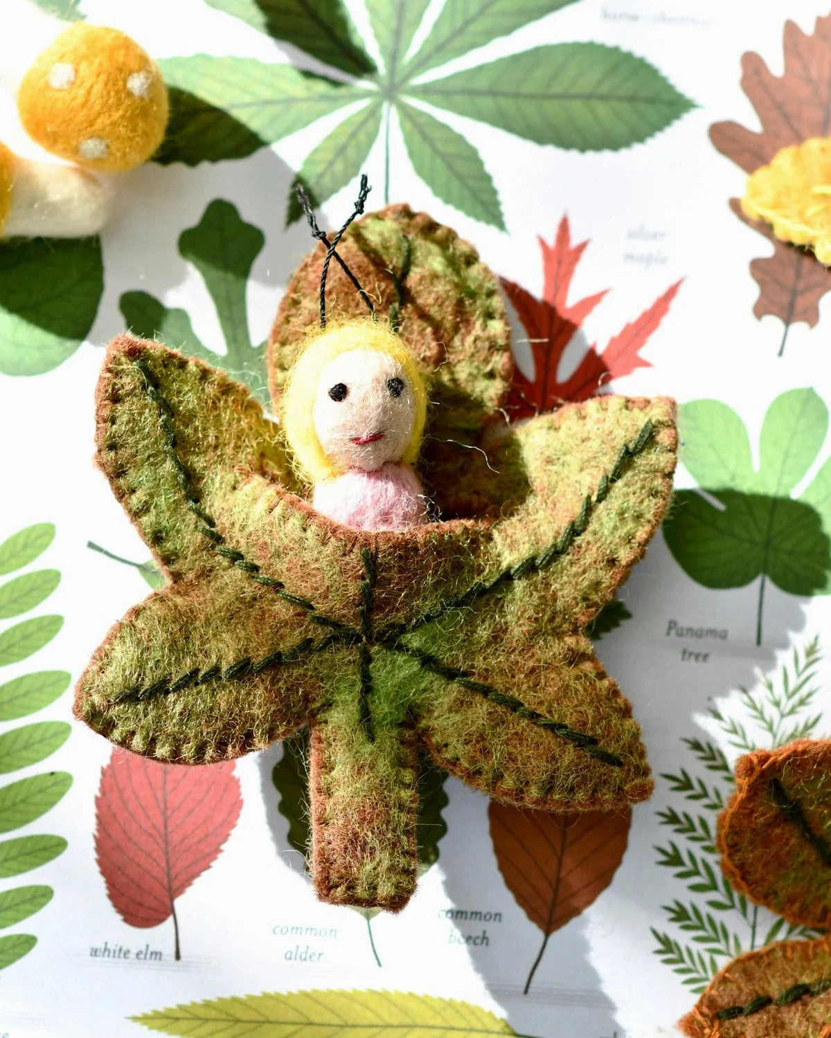 Felt Chestnut Leaf Baby