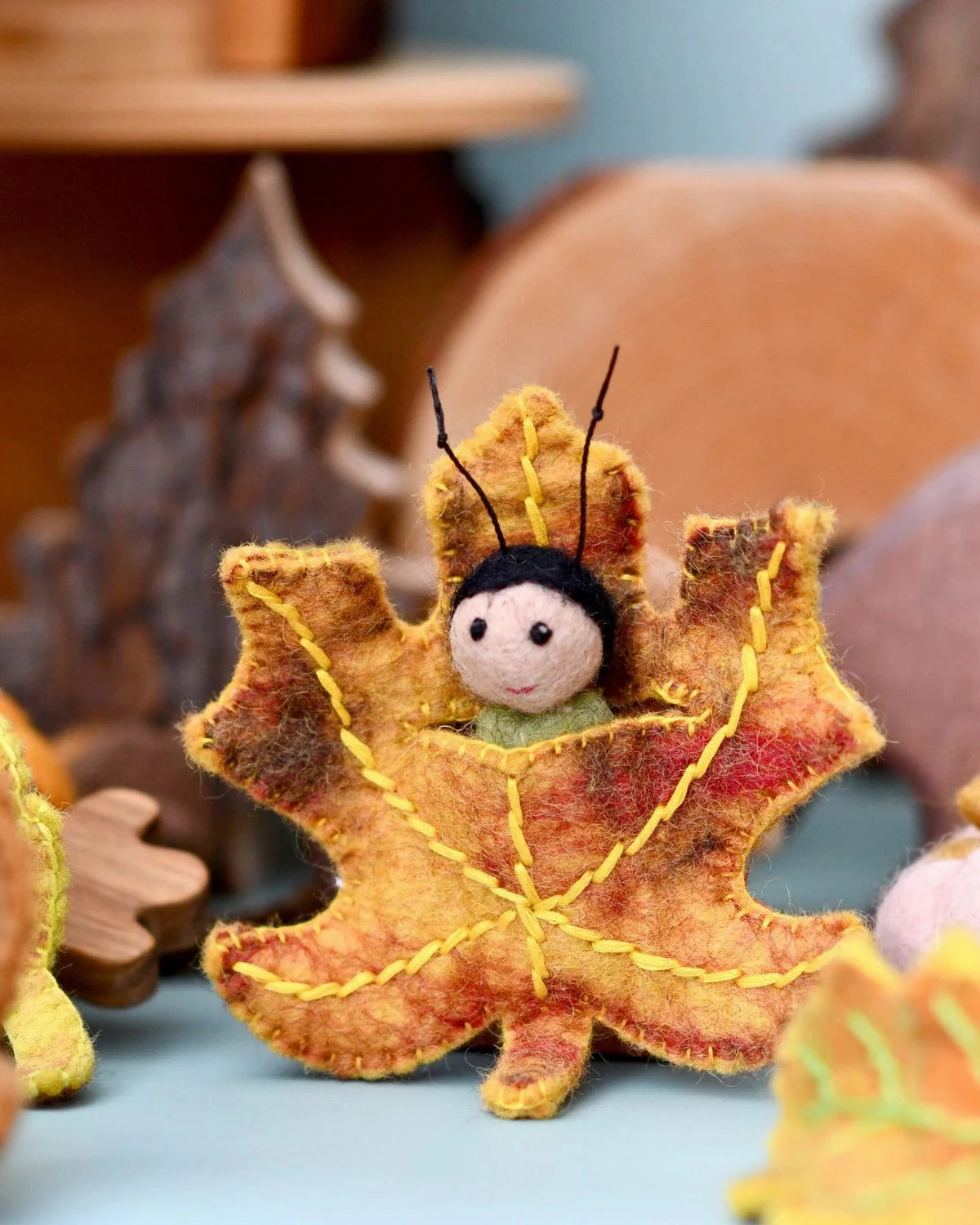Felt Maple Leaf Baby