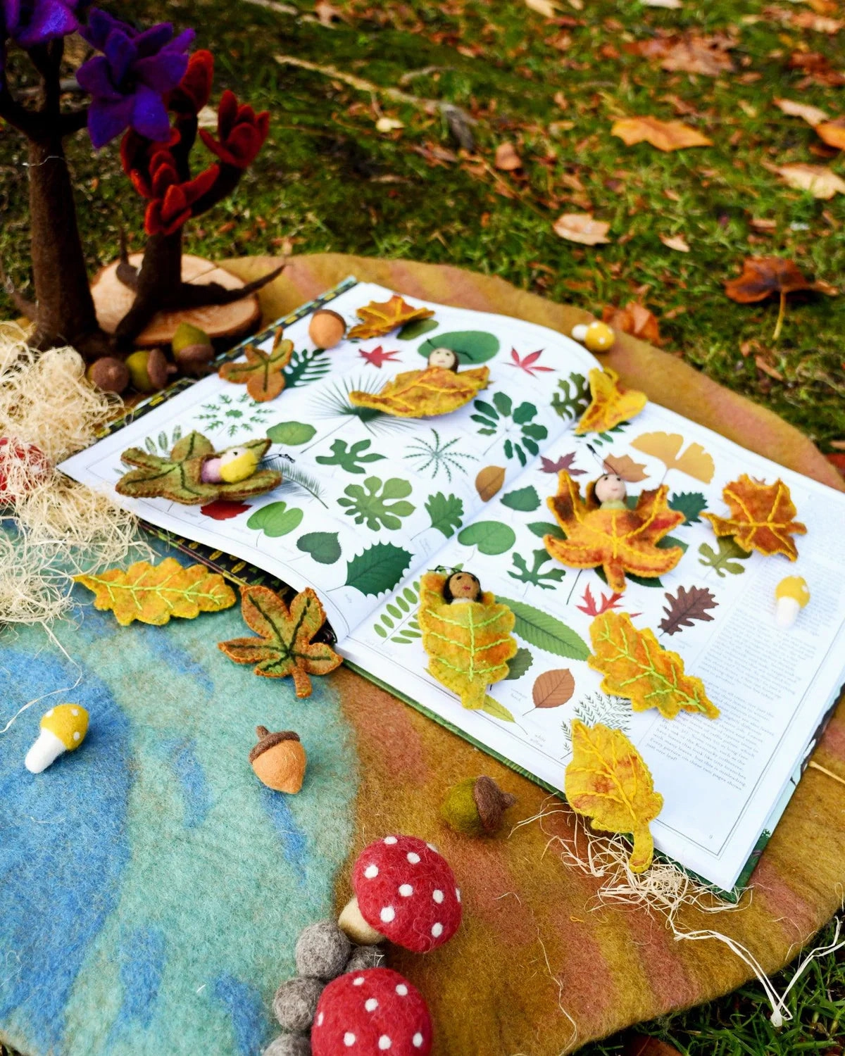 Felt Oak Leaf Baby