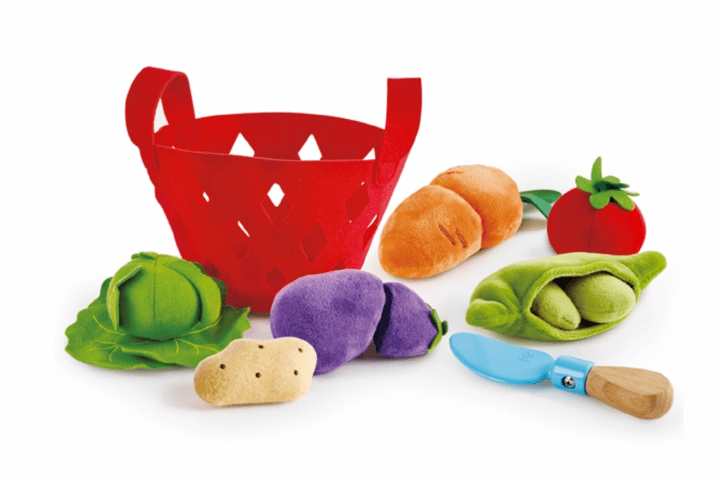 Felt Vegetable Basket by Hape