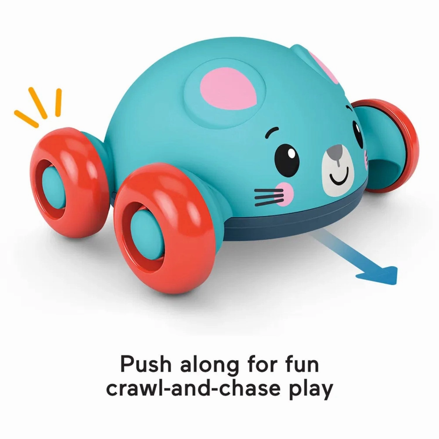 Fisher-Price Roll, Pop & Zoom Friends Mouse