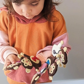 Five Little Monkeys, Finger Puppet Set of 7