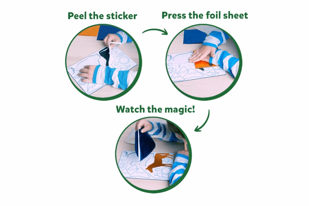 Foil Fun Activity - World Of Animals