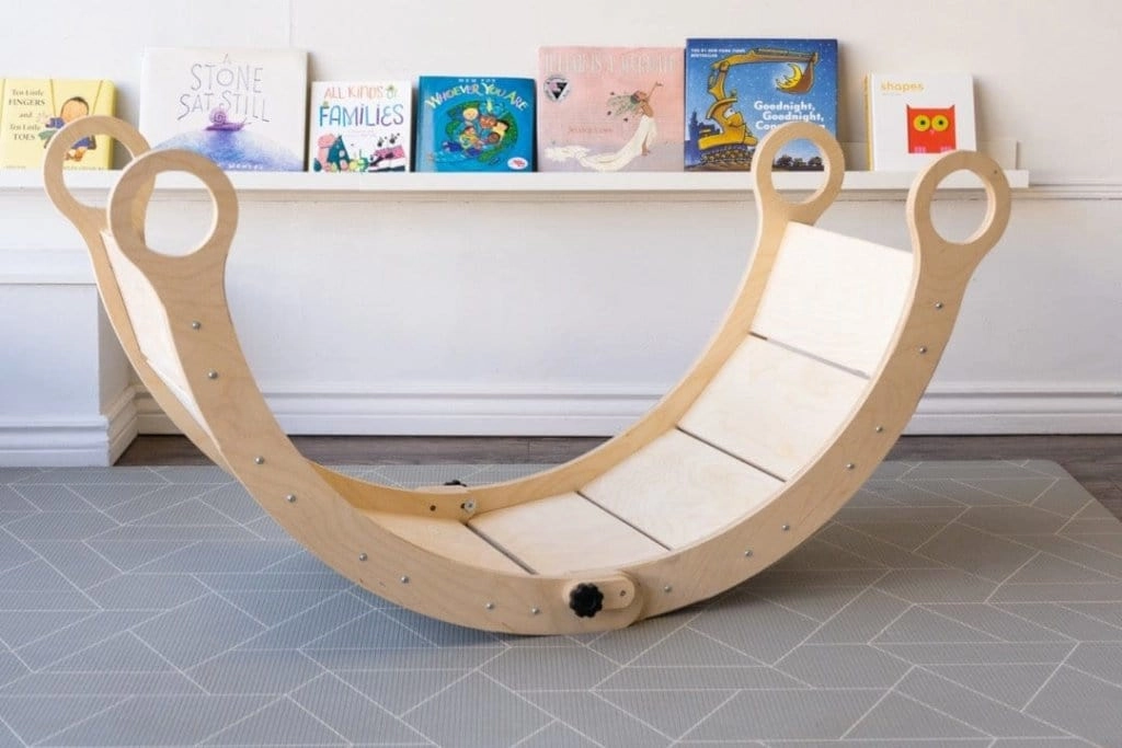 Folding Waldorf Rocker Board