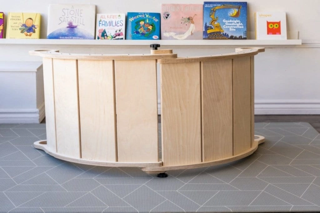 Folding Waldorf Rocker Board
