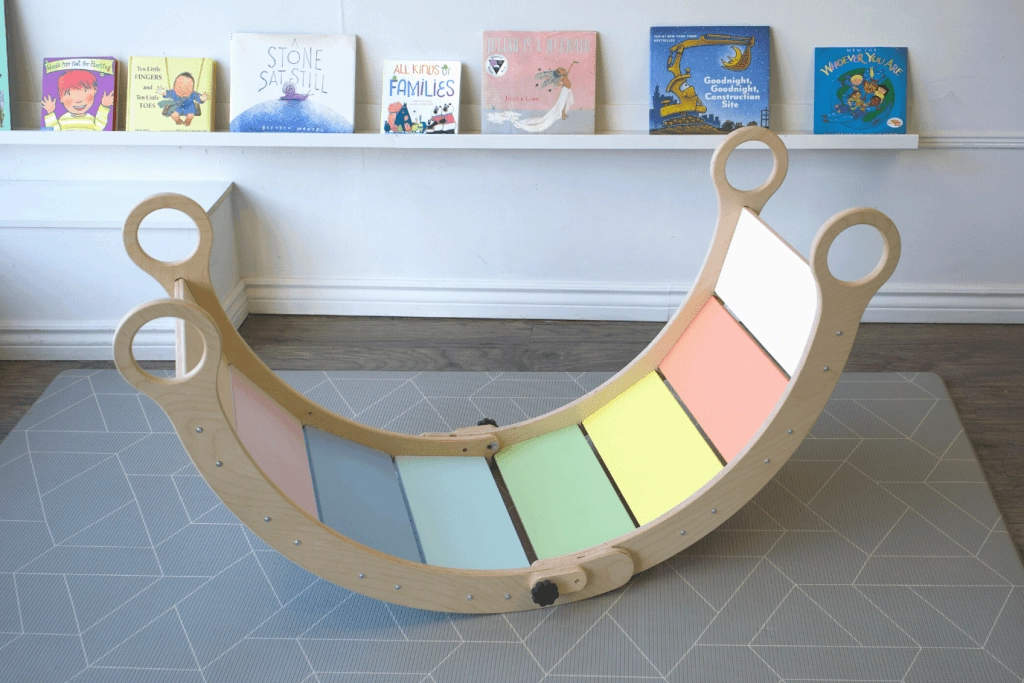 Folding Waldorf Rocker Board
