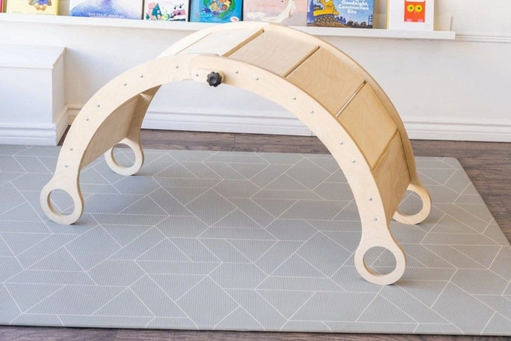 Folding Waldorf Rocker Board
