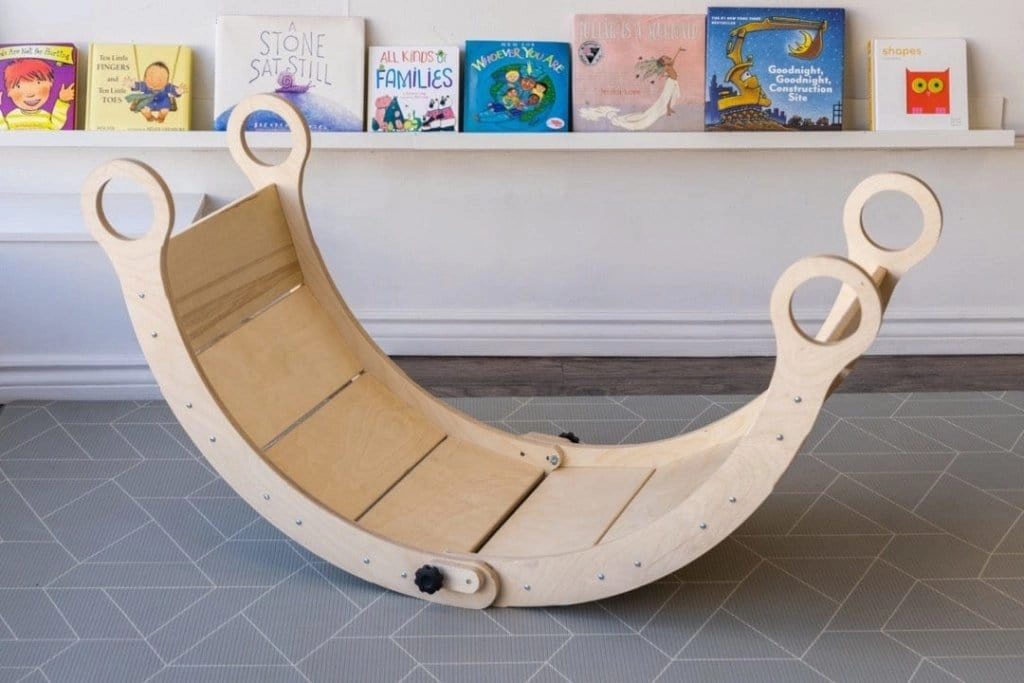 Folding Waldorf Rocker Board