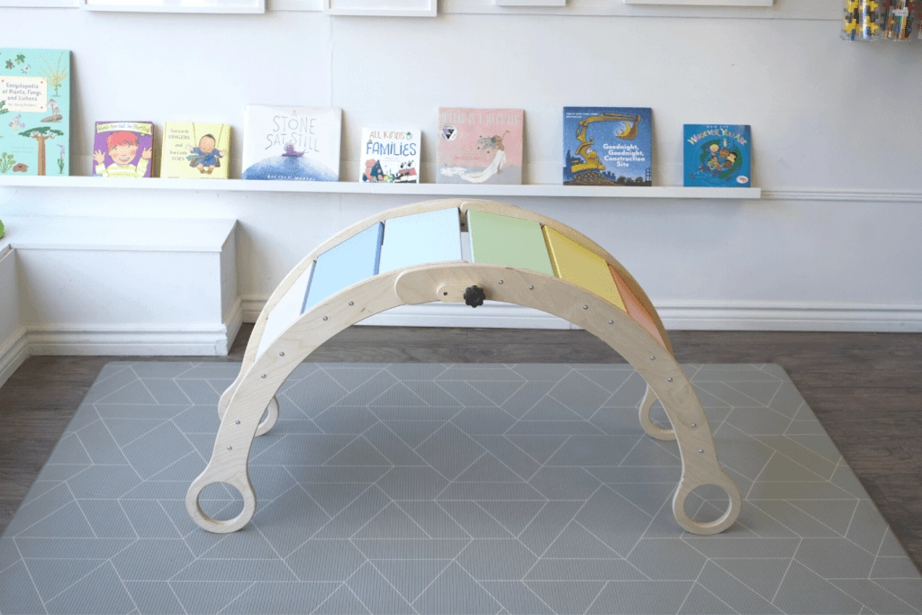 Folding Waldorf Rocker Board
