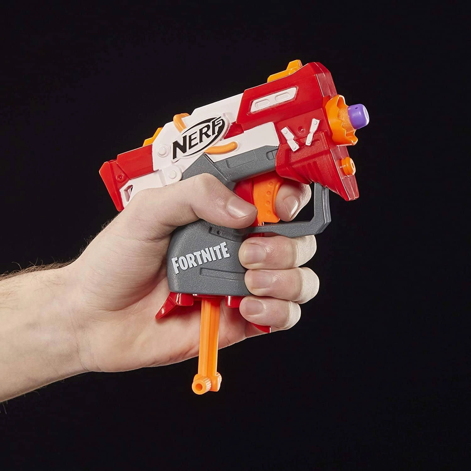 Fortnite TS Nerf MicroShots Dart-Firing Toy Blaster and 2 Nerf Darts