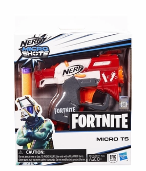 Fortnite TS Nerf MicroShots Dart-Firing Toy Blaster and 2 Nerf Darts