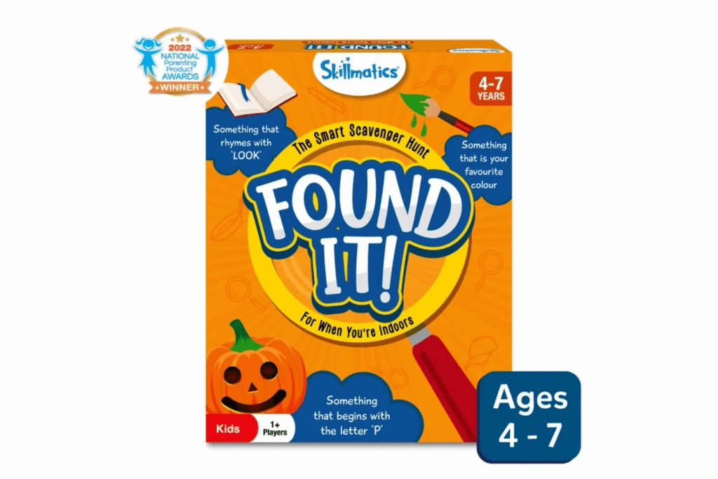 Found It!  Indoor Scavenger Hunt