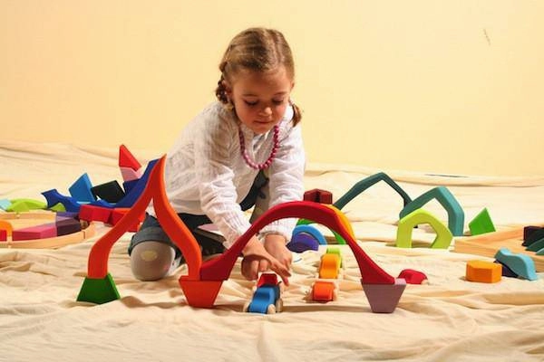 Four Elements Puzzle Blocks Set - Large