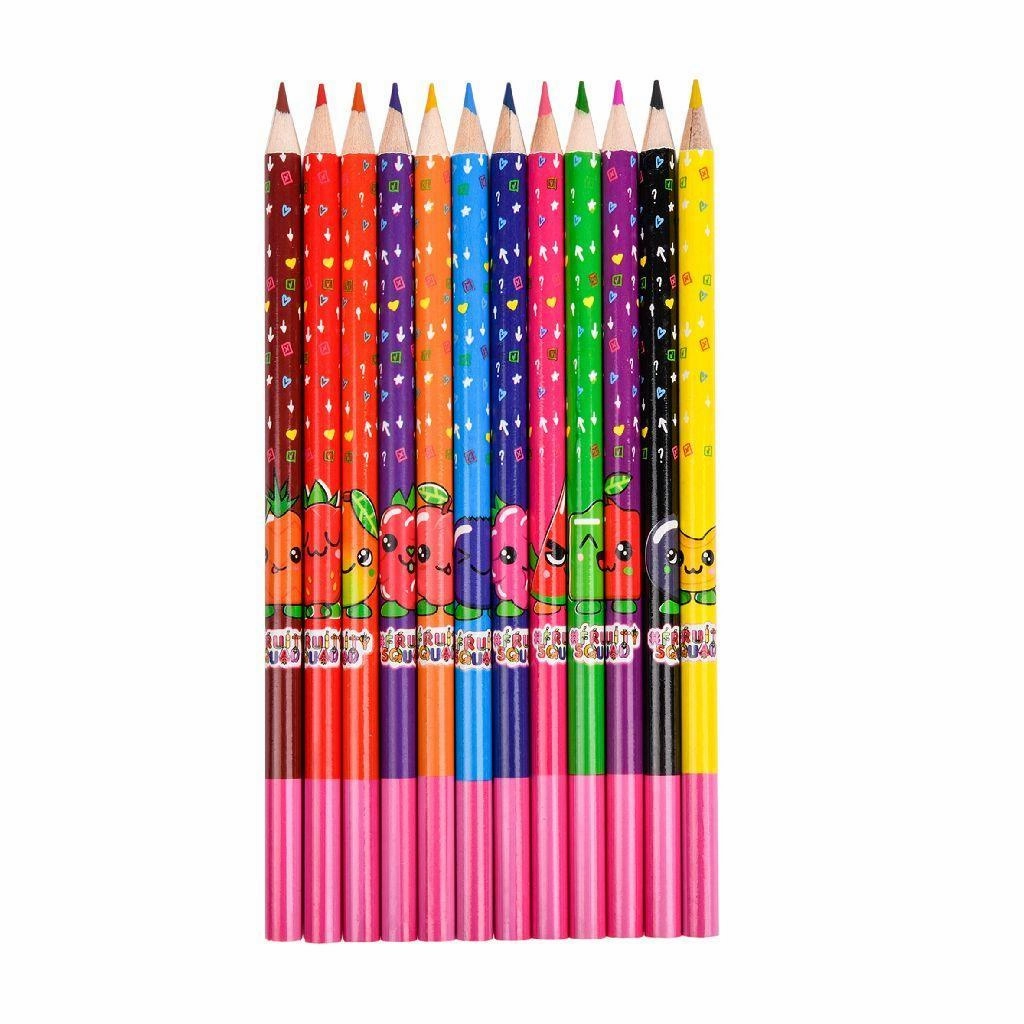 FRUITYSQUAD Scented Coloring Pencils 12 pack