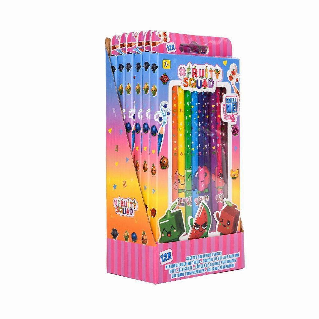 FRUITYSQUAD Scented Coloring Pencils 12 pack