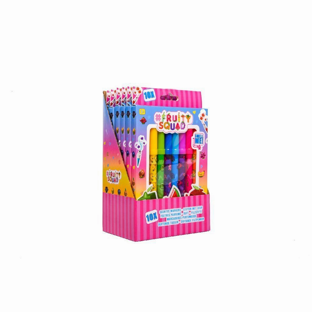 FRUITYSQUAD Scented Markers 10 Pack