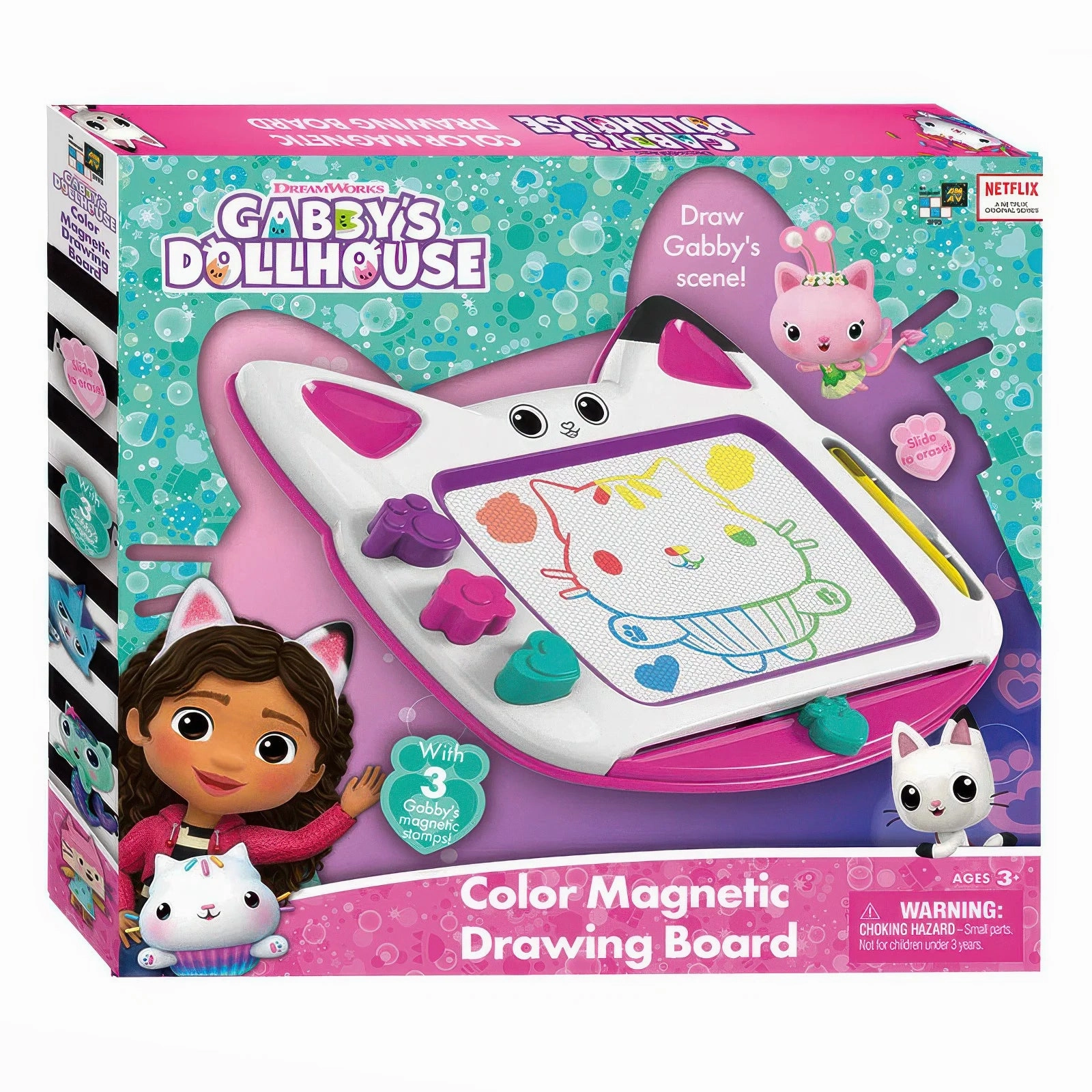 Gabby's Dollhouse Color Magnetic Drawing Board