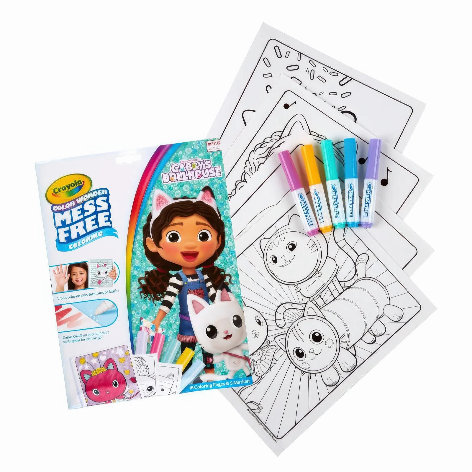 Gabby's Dollhouse Colour Wonder Activity Set