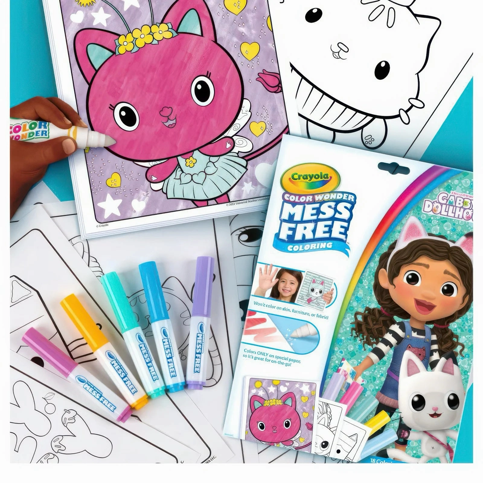 Gabby's Dollhouse Colour Wonder Activity Set