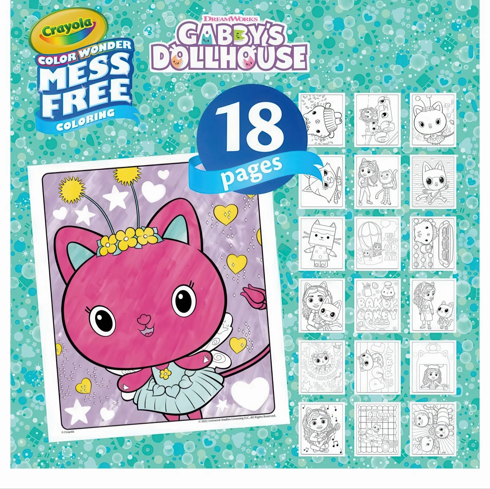 Gabby's Dollhouse Colour Wonder Activity Set