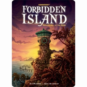 Gamewright - Forbidden Island Tin Board Game