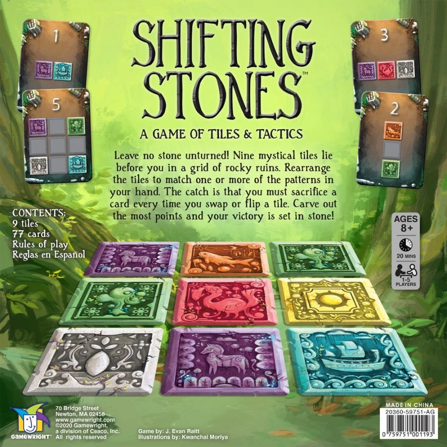 Gamewright - Shifting Stones Game for Kids