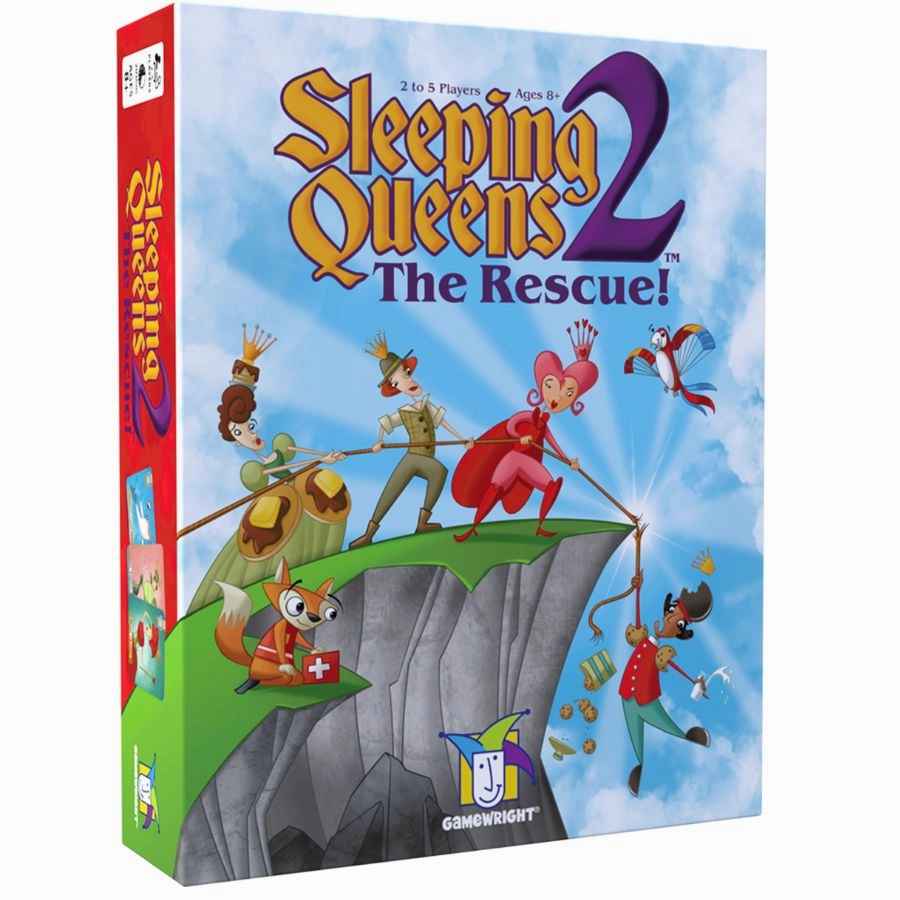 Gamewright - Sleeping Queens 2 The Rescue Card Game