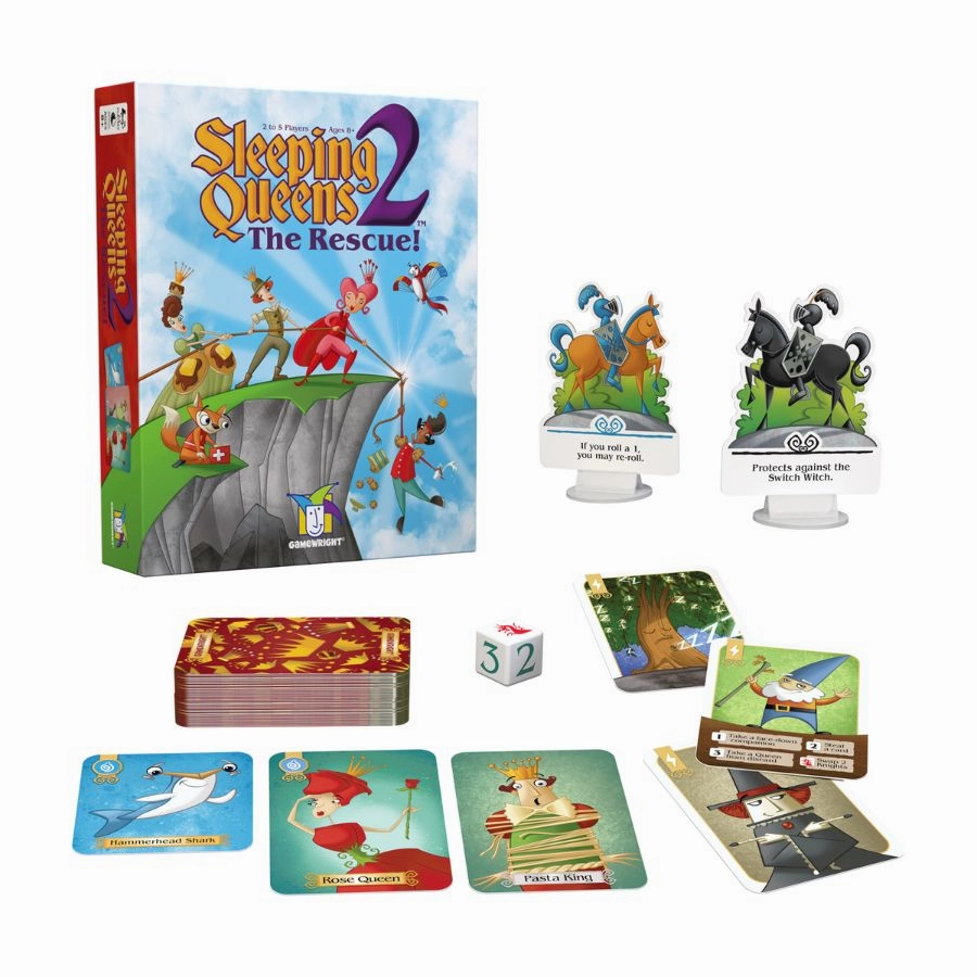 Gamewright - Sleeping Queens 2 The Rescue Card Game