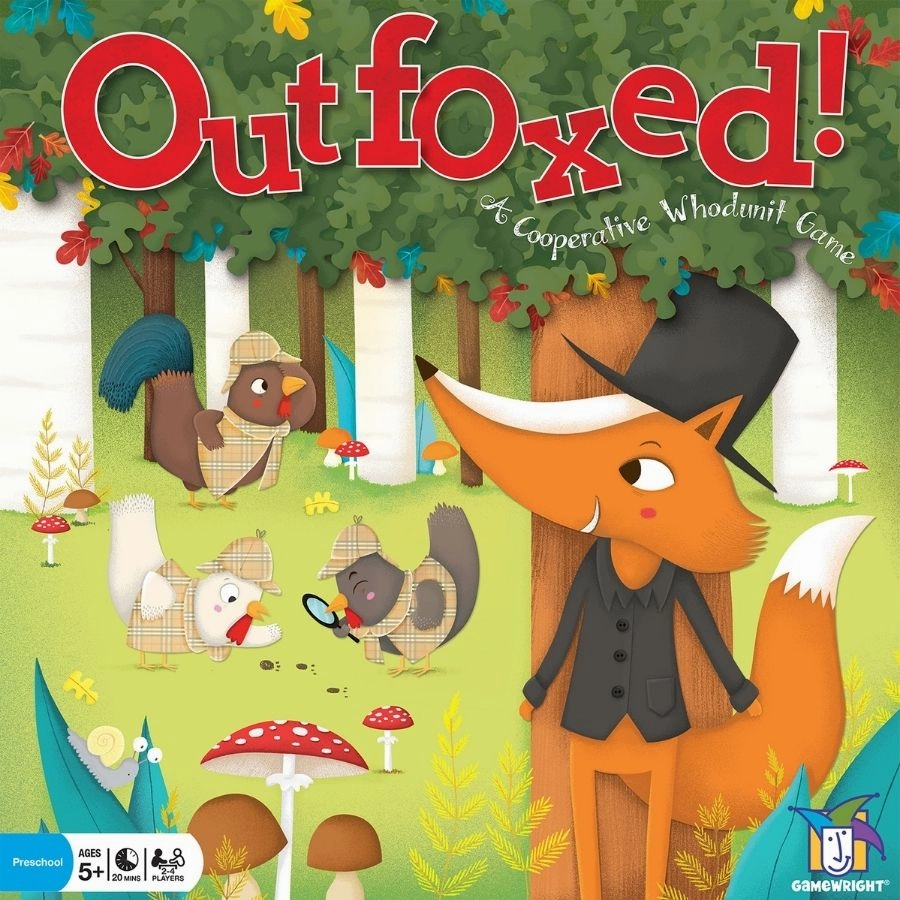 Gamewright Games - Outfoxed! A Cooperative Game
