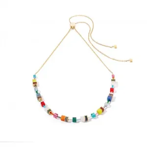 GeoCUBE® Iconic Nature Dopamine Chain Necklace 3035/10-1582 Coeur De Lion Jewellery